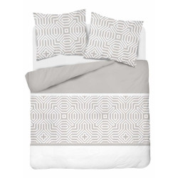 Francouzské 3 dílné povlečení bavlna Loreto matová 5112B