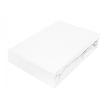 Jersey prostěradlo Exclusive dětské bílé