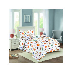 Povlečení bavlněné Lesanka 2 dílné, 140x200, 70x90 cm