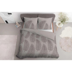 Bavlněné povlečení Kapradina béžová 4963B 140x200, 70x80