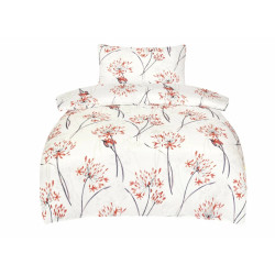 Bavlněné saténové povlečení DELUXE ADELINE 140x200, 70x90 cm