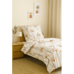 Bavlněné saténové povlečení DELUXE ADELINE 140x200, 70x90 cm