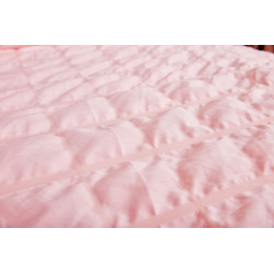 Krepové povlečení Naomi růžová 140x200, 70x90 cm