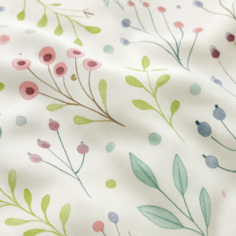 Bavlněné saténové povlečení DELUXE JASMINE 140x200, 70x90 cm