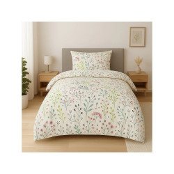 Bavlněné saténové povlečení DELUXE JASMINE 140x200, 70x90 cm