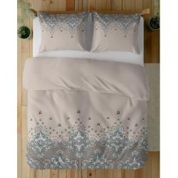 Bavlněné povlečení Bruno bežové 5338A 140x200, 70x80