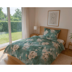 Bavlněné saténové povlečení DELUXE Fiona 140x200, 70x90 cm