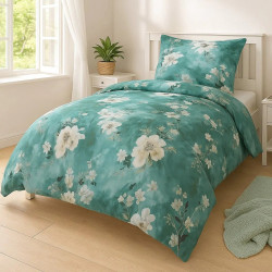 Bavlněné saténové povlečení DELUXE Fiona  140x200, 70x90 cm