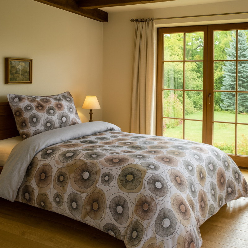 Bavlněné saténové povlečení DELUXE Cordona 140x200, 70x90 cm