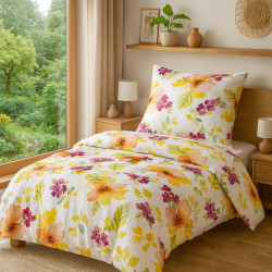 Bavlněné saténové povlečení DELUXE Margot 140x200, 70x90 cm