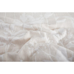 Ložní povlečení žakárové Alabama béžová 140x200, 70x90CM – Luxusní oboustranné saténové povlečení