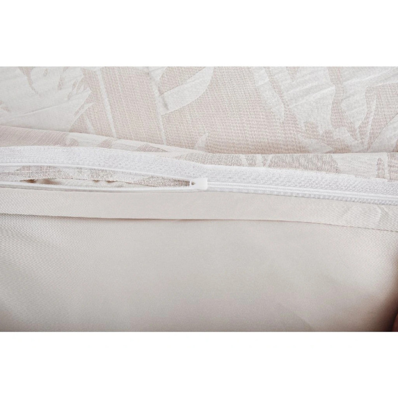 Ložní povlečení žakárové Alabama béžová 140x200, 70x90CM – Luxusní oboustranné saténové povlečení