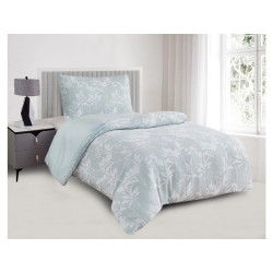 Oboustranné povlečení Alabama zelená 140x200,  70x90 cm