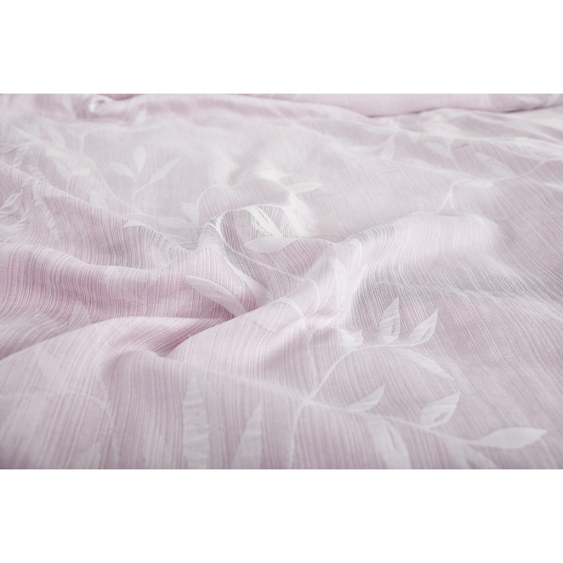 Ložní povlečení žakárové Denver růžová 140x200, 70x90CM – Luxusní oboustranné saténové povlečení