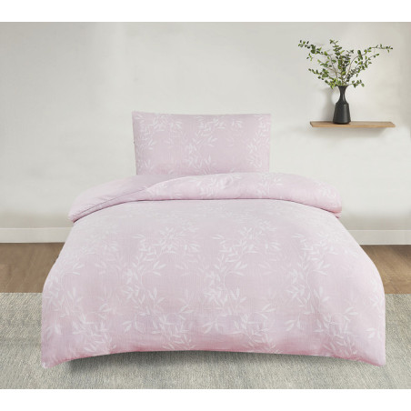 Oboustranné povlečení Denver růžová 140x200,  70x90 cm