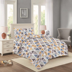 Povlečení bavlněné Triangulo 2 dílné, 140x200, 70x90 cm