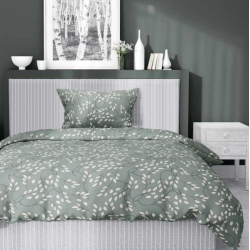 Povlečení HOME SATIN Serin zelené 5217A, 140x200, 70x80