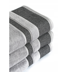 Ručník froté CARLO 50x90 cm světle šedý