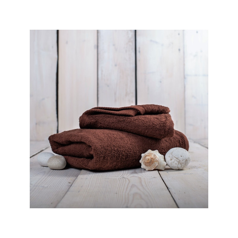 Osuška froté hnědá 70x140 cm Unica